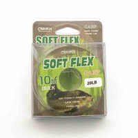Поводочный материал без оплетки Caiman Soft Flex Dark Green 10m 25lbs 255854