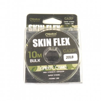 Поводковый материал Caiman Skin Flex в оплетке Камуфляж 10m 20lbs 215866