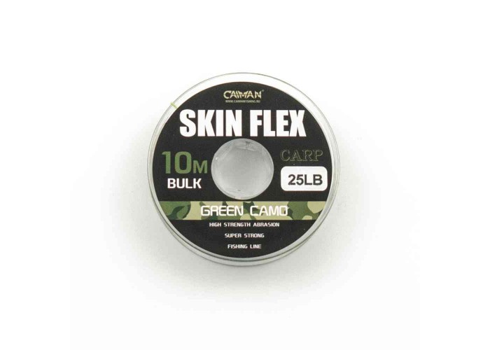 Поводочный материал Caiman Skin Flex в оплетке Камуфляж 10m 25lbs 215867