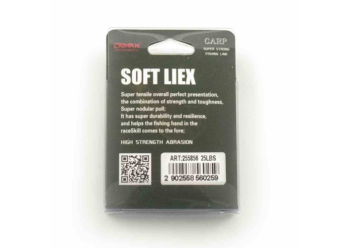 Поводочный материал без оплетки Caiman Soft Flex Camo Olive 10m 25lbs 255856