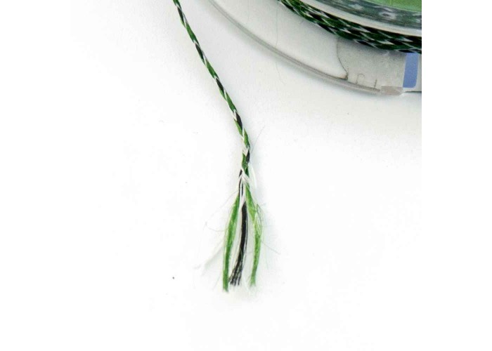 Поводочный материал (lead core) Caiman Soft Flex black+white+green 10m 20lbs 245859