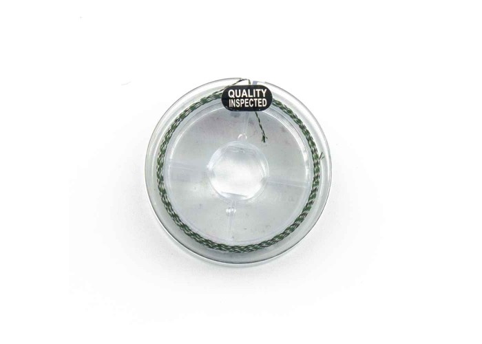 Поводочный материал (lead core) Caiman Soft Flex Green+black 10m 25lbs 245854