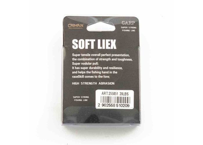 Поводочный материал без оплетки Caiman Soft Flex Brown 10m 20lbs 255851