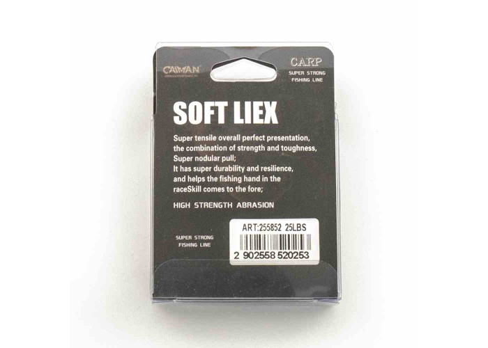 Поводочный материал без оплетки Caiman Soft Flex Brown 10m 25lbs 255852