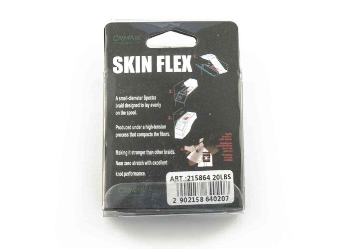 Поводочный материал Caiman Skin Flex в оплетке Olive 10m 20lbs 215864