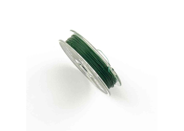 Поводочный материал Caiman Skin Flex в оплетке Olive 10m 20lbs 215864