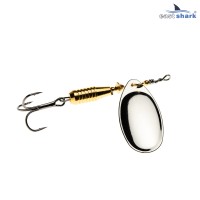 3026 Блесна вращающаяся ES Drop Classic №1 45mm 3.5g #001