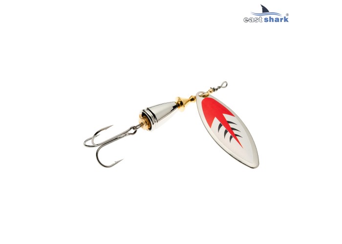 3002 Блесна вращающаяся ES Long Chip Accoustic №4 60mm 14g #027
