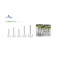 Крючок двойной EastShark Double Hook Long Shank №3/0 (уп.5 шт)