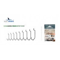 Крючок офсетный EastShark Offset Shank №3 (уп.9 шт)