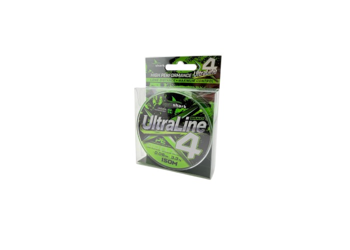 Шнур EastShark Ultra Line X4 150м 0,06мм зеленый