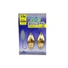 Блесна колеблющаяся EastShark Leaf Blade 3,5 г Gold (уп. 2 шт)