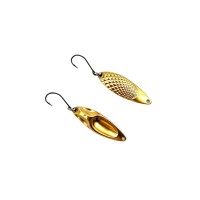 Блесна колеблющаяся EastShark Stream Dancer 5 г Gold (уп. 2 шт)