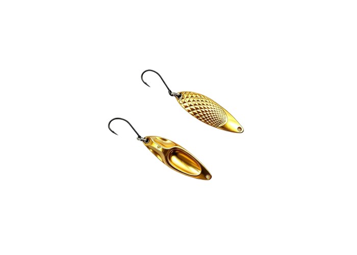 Блесна колеблющаяся EastShark Stream Dancer 2,5 г Gold (уп. 2 шт)