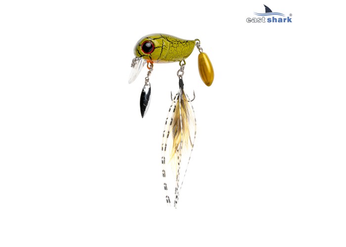Воблер EastShark Hybrid 5.4см. 4.8г. 0-0.1m Floating col.#017