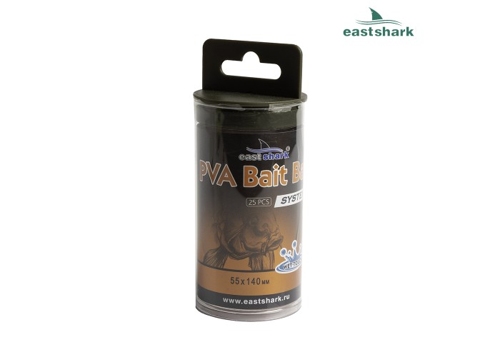 ПВА пакет PVA Bait Bag System 55*140 mm (25 шт./уп.)
