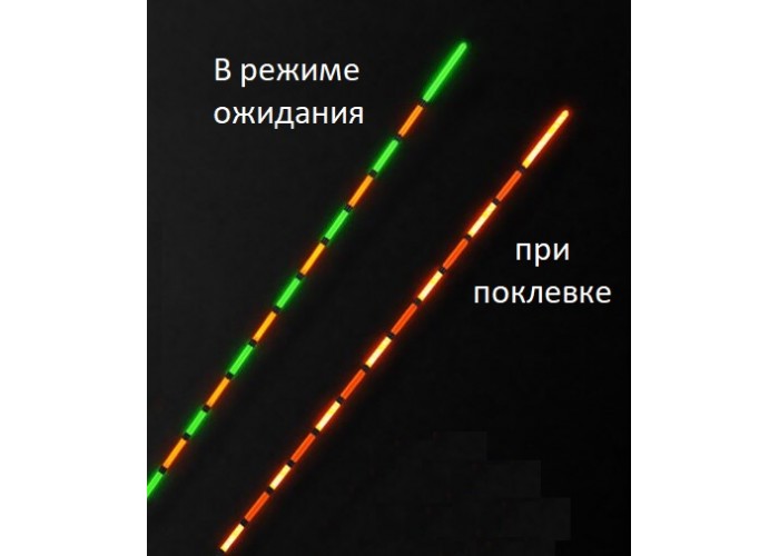 Поплавок электронный с датчиком поклевки ES 4 гр. оранжевый