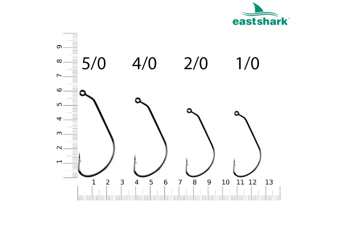 Крючки офсетные 5169  № 1/0
