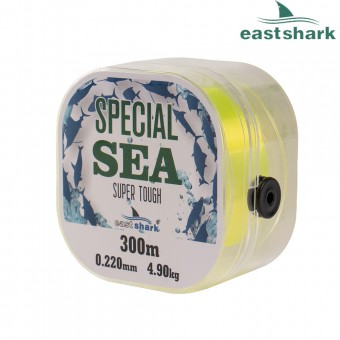 Леска морская EastShark Special SEA 300м 0,22 мм желтая