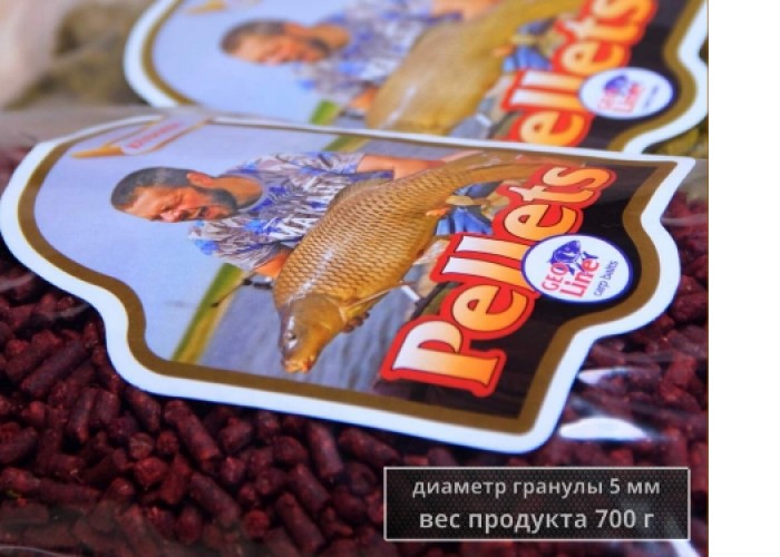 Пеллетс 5 мм 0.7 кг Чеснок (уп.10 шт коробка)