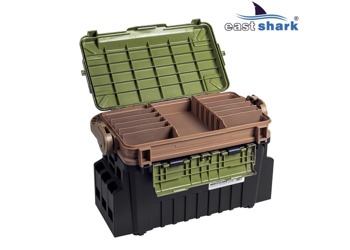 Ящик рыболовный EastShark MD-707 "Камыш" большой