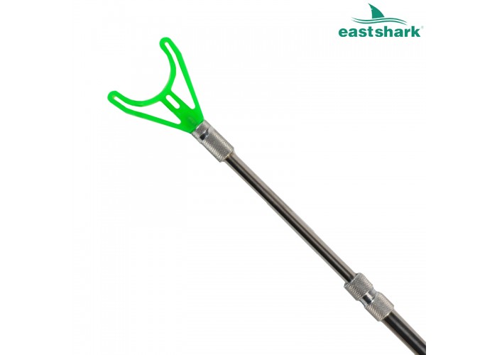 Подставка нержавейка с буром и выкр. рогатулей 1,8 м