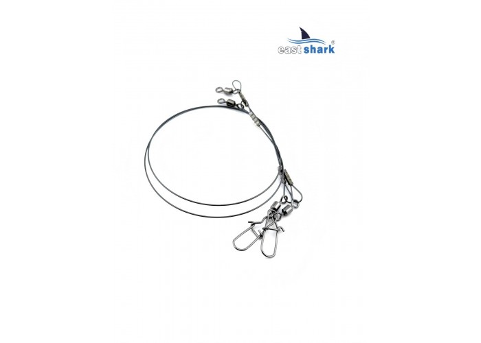 Титановый поводок EastShark ультражесткий 0.6*20см
