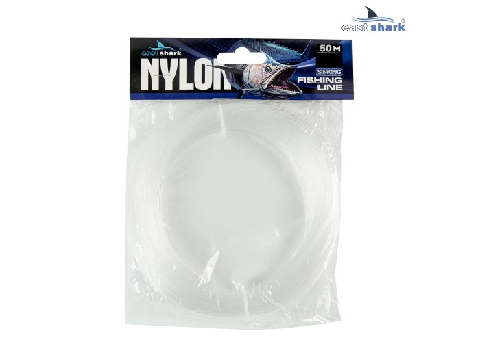 Леска EastShark NYLON в мотке (50м) 2,0 мм прозрачная