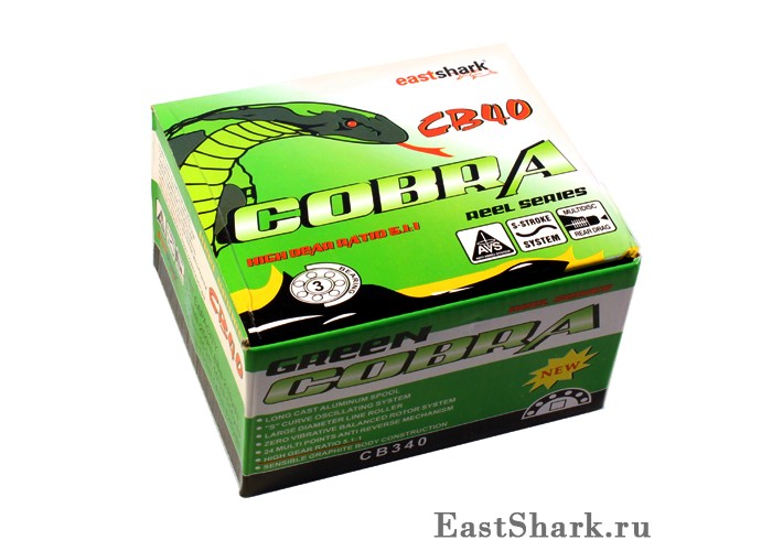 Катушка Cobra Green 3п