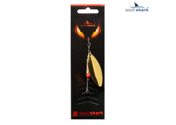 Блесна вращающаяся (уп./5шт.) EastShark Longer размер-1 col.#625