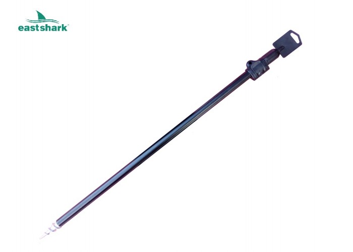 Подставка под сигнализатор с буром и зажимом 1,2 м "толстая"