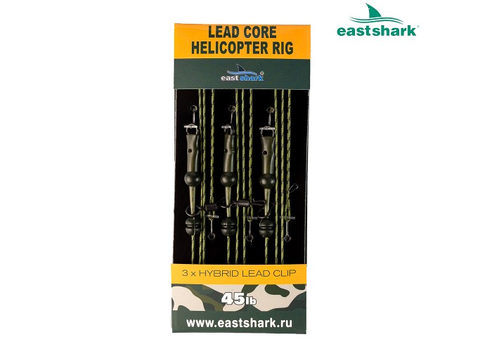 Монтаж Leadcore & helicopter rig 45lb #011