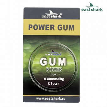 Фидергам POWER GUM clear 10 м 0.6 мм