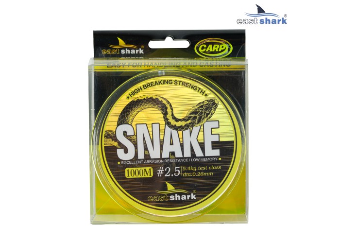 Леска 1000м EastShark SNAKE 0,37 мм