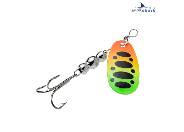 Блесна вращающаяся (уп./5шт.) EastShark Screw размер-1 (3.5 грамм) col.#732