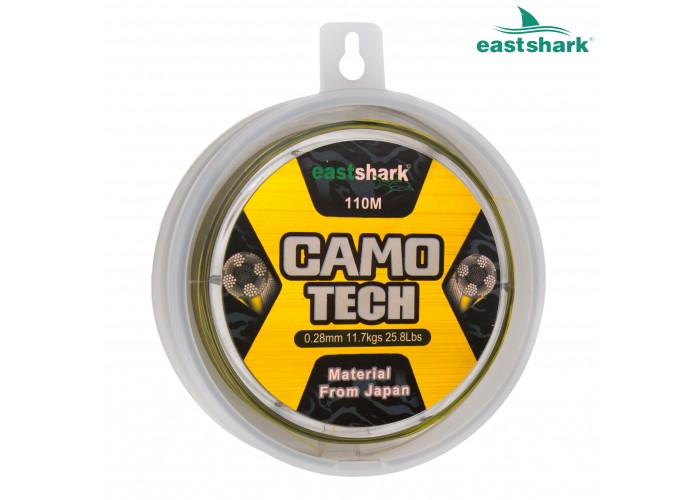 Леска GAMO TECH 0,40 110 м зелёно-чёрная