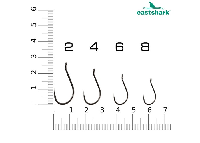 Крючки тефлон EastShark CHOODY №4 (уп.10шт.)