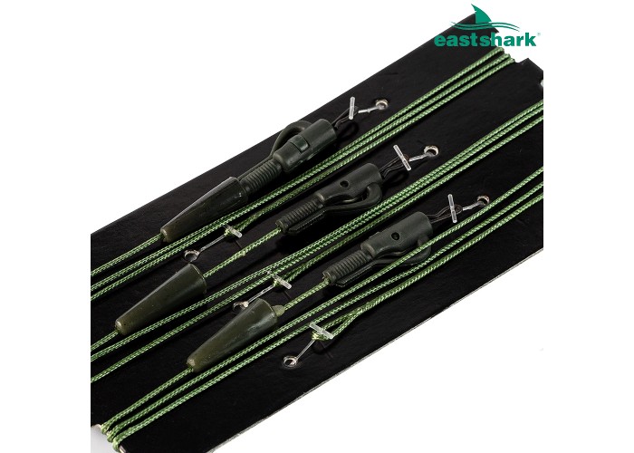 Монтаж Leadcore system & safety clip 35lb #001