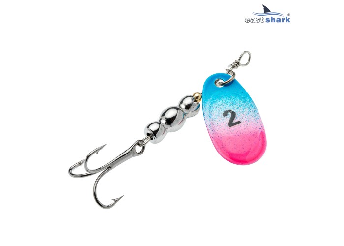 Блесна вращающаяся (уп./5шт.) EastShark Screw размер-2 (5 грамм) col.#783