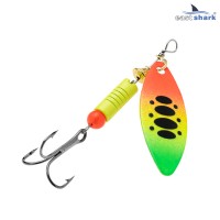 Блесна вращающаяся (уп./5шт.) EastShark Longer размер-4 (11.5 грамм) col.#639