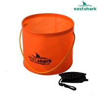 Ведро для замеса прикормки круглое оранжевое D 24