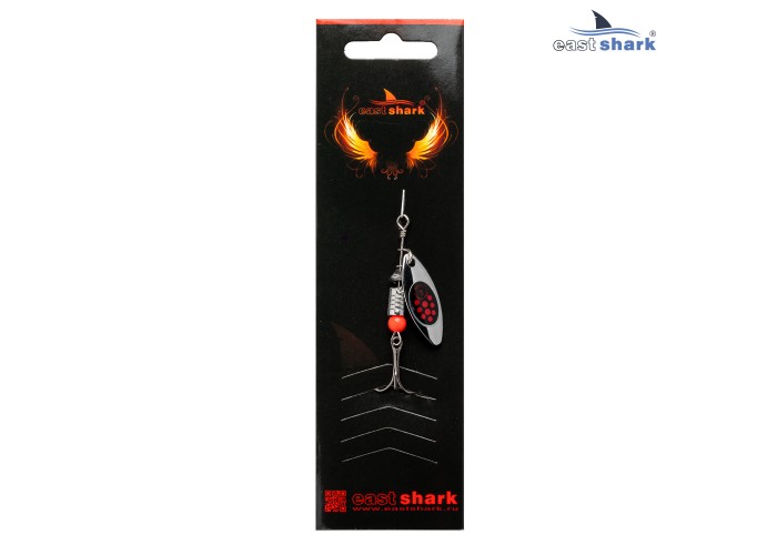 Блесна вращающаяся (уп./5шт.) EastShark Longer размер-1 col.#607