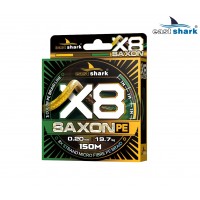 Шнур EastShark Saxon PE X8 150м 0,10 мм #0,4 3color