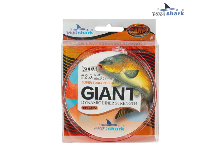 Леска 300м EastShark GIANT NYLON 0,28 мм
