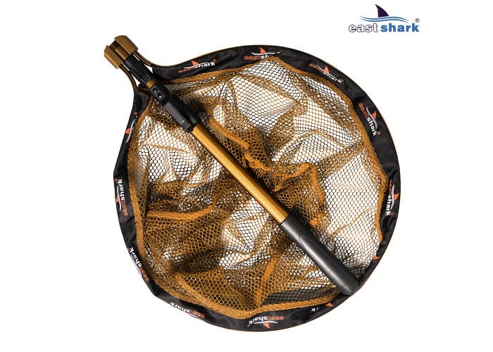 Подсак EastShark CNC прорез. телескоп. ручка бортовой