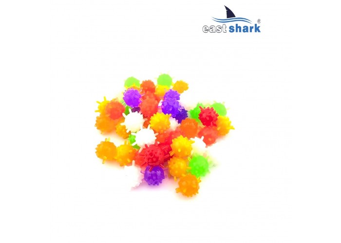 Плавающая силиконовая насадка 12 мм микс (уп./10 шт)