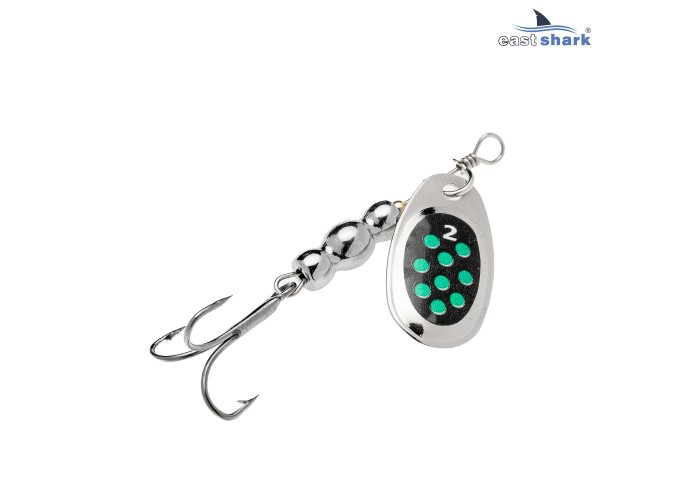 Блесна вращающаяся (уп./5шт.) EastShark Screw размер-2 col.#720