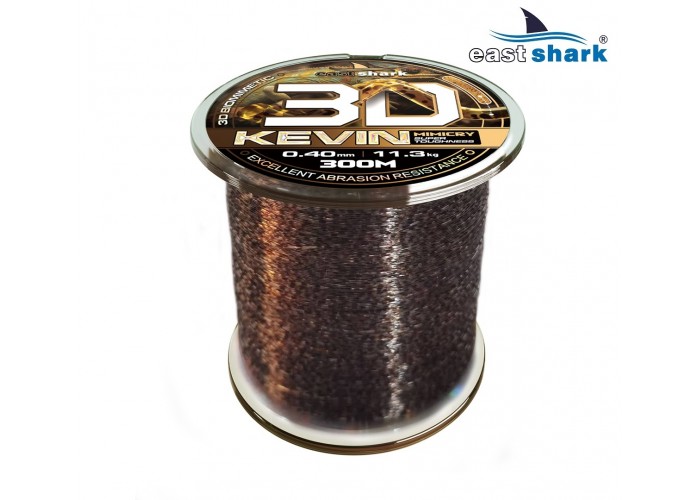 Леска EastShark KEVIN MIMICRY 3D 300м 0,35 мм