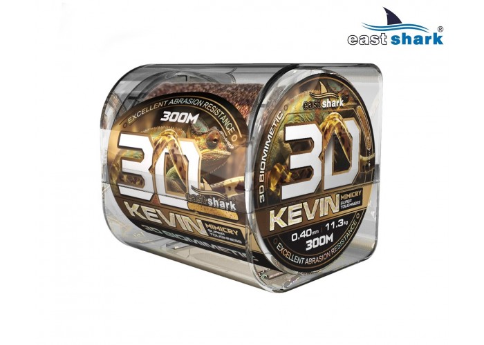 Леска EastShark KEVIN MIMICRY 3D 300м 0,35 мм
