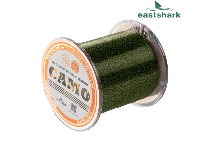 Леска EastShark 3D CAMO 300м 0,28 мм зеленая